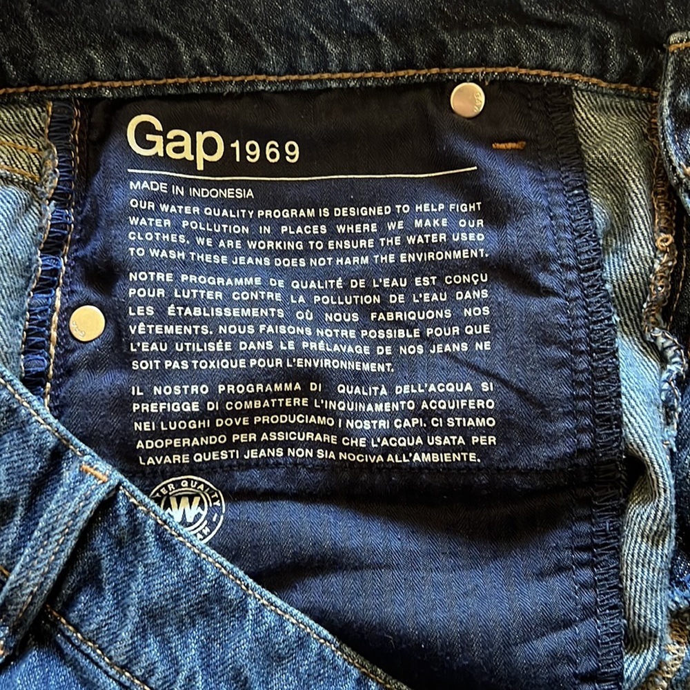 GAP 1969 jeans shorts - 27P - Picture 4 of 6